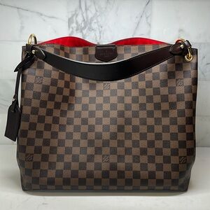 LOUIS VUITTON Damier Ebene Graceful PM